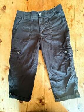 Lee Ultra Lux Comfort Flex-to-Go Cargo Capri Pants